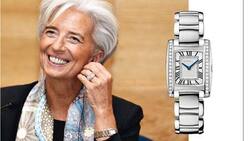 Christine Lagarde, Chefin des IWF, trägt eine Ebel Brasilia. Beyer: «Eine Frau mit klaren Wertvorstellungen.»