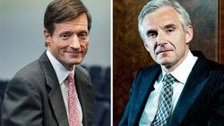 Musterknaben mit grossen Sorgen: CS-CEO Brady Dougan (l.) und Präsident Urs Rohner.