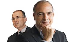 Das Büro bei Sonova wegen Verdachts auf Insiderhandel geräumt: Valentin Chapero, früherer CEO (r.), Oliver Walker, Ex-Finanzch