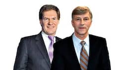 AWD-Käufer Rolf Dörig (r.) und AWD-Gründer Carsten Maschmeyer.