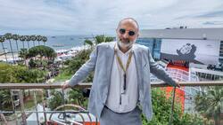 Giona Nazzaro in Cannes, wo er Filmproduzenten, Regisseure und Stars trifft für sein Festival in Locarno.