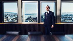 Lars Windhorst in seinem Büro in Zürich. Hier führte früher der russische Oligarch Viktor Vekselberg seine Geschäfte.