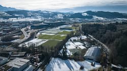 Auf dem Gründenmoos-Areal in St. Gallen könnte ein riesiges Sportzentrum entstehen.