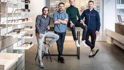 Das Kernteam von Viu: Kilian Wagner und Peter Kaeser, Viu-Co-Gründer, Finanzchef Johannes Heinrich, Kreativchef Fabrice Aeberhard (v.l.).