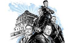 Die Kernfiguren bei EFG: Giorgio Pradelli, Alexander Classen, Boris Collardi, André Esteves, und John Latsis (von links).