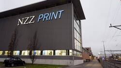 NZZ-Druckerei in Schlieren: Abschreiber von 55 Millionen Franken.  Keystone