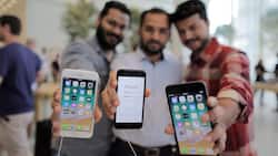 iPhone 8: Die Apple-Aktien verloren nach der Präsentation an Wert.Keystone