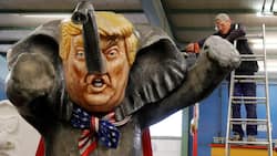 «Trump-el-tier»: Donald Trump ist beim diesjährigen Karneval ein beliebtes Motiv. Keystone