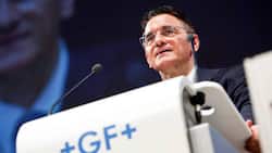 Geglückter Umbau: Yves Serra, CEO von Georg Fischer.  Keystone
