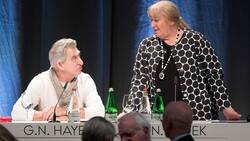 «We are family»: Nick Hayek und seine Schwester Nayla geben bei Swatch den Ton an.Keystone