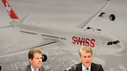 Harry Hohmeister und sein möglicher Nachfolger CFO Roland Busch.  Keystone