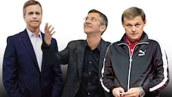 Hoffen auf ein gutes Sportjahr: Mark Parker, Nike (links), Herbert Hainer, Adidas (Mitte), Björn Gulden, Puma.
