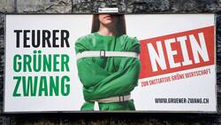 Abstimmung: Klares Nein für «Grüne Wirtschaft». Keystone