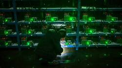 Bitocin-Miner in China: Ein Gutteil des Krypto-Handels läuft über das Land.Keystone