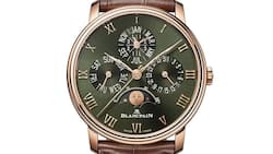 Die neue Villeret mit Ewigem Kalender hat ein intensiv grünes Zifferblatt, das von den Wäldern um Le Brassus inspiriert ist.
