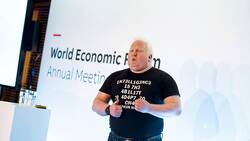 Chris Boos, Stargast beim ABB-Empfang am WEF: «Maschinen können einen Rembrandt malen, aber keinen Kubismus erfinden».