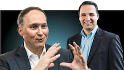 David Layton (r.), CEO von Partners Group, und Ypsomed-Chef Simon Michel bieten mit ihren Firmen schönes Kurspotenzial.