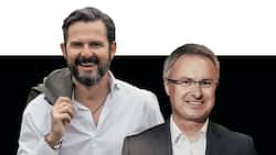 Weinfachleute: Der neue Mövenpick-Chef Nikolas von Haugwitz (l.) und sein Vorgänger Gernot Haack.