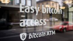 Bitcoin-ATM: Bei der Falcon Private Bank in Zürich können Bitcoin am Automaten gekauft werden.