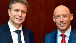 Vize-Präsident Pascal Gantenbein (l.) hat Patrik Gisel offenbar zum sofortigen Rücktritt gedrängt.