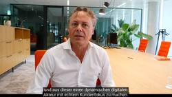 «Ich danke allen für ihre grosse Unterstützung»: Letzte Videobotschaft von Ralph Hamers als ING-Chef.