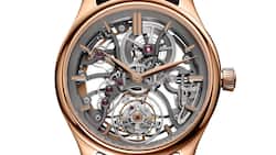 Endeavour Tourbillon Skeleton: Mechanisches Wunderwerk im 40-Millimeter-Rotgoldmantel. Preis: 85’400 Fr.