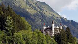 Malerische Kulisse: Das Hotel Gstaad Palace.