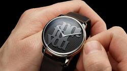 CEO Manuel Emch und Künstlerin Monica Bonvicini lancieren in Genf eine limitierte Louis-Erard-Uhr.