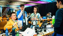 «Happy Hack»: So lautet der Schlachtruf, mit dem der Start Hack offiziell eröffnet wird.