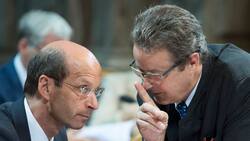 CVP-Ständeräte Beat Rieder (li.) und Jean-Rene Fournier: Widerstand gegen Lobbyismus.