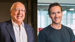 Urs Schwarzenbach (l.) ist Besitzer des The Dolder Grand. Niklas Östberg ist CEO und Mitgründer von Delivery Hero.