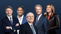 Die neuen Chefs verdienen weniger als ihre Vorgänger: Roberto Cirillo, Vas Narasimhan, Vincent Ducrot, Björn Rosengren und Jennifer Morgan (v.l.n.r.).