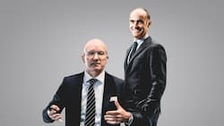 Sichere Häfen: Emmi-CEO Urs Riedener (l.) und Givaudan-Chef Gilles Andrier trotzen dem Coronavirus.