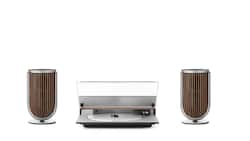 Der Beosystem 3000c ist ein limitierter Plattenspieler mit modernen Stereolautsprechern.