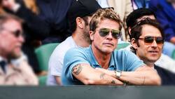 Schauspieler Brad Pitt mit einer «222» von Vacheron Constantin am Arm.