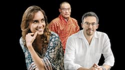 Die Bhutan-Connection: Alessa Berg und Tobias Reichmuth haben Bhutans Premier Tshering Tobgay (M.) über Ostern in Bhutan kennengelernt.