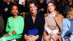 Jean Arnault (neben Freundin Zita d' Hauteville (rechts) und Schauspielerin Kerry Washington) führt Louis Vuitton Watches. Er ist der jüngste Sohn von LVMH-Chef Bernard Arnault.