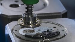 Uhrwerk aus einer Manufaktur der Swatch Group.