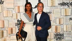 Montblanc-Chef Nicolas Baretzki mit Model Liya Kebede an einem Event in New York: Wer hat ihn von Richemont abgeworben?
