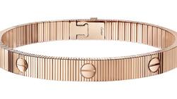 Hundert Prototypen bis zum finalen Design: «Love Unlimited»-Armband in Roségold. 8450 Franken.