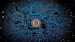 Illustration der Digitalwährung Bitcoin.