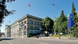 Die Lindt&Sprüngli-Fabrik in Kilchberg ZH.