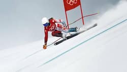 Frauen-Abfahrt an den letzten Olympischen Winterspielen 2022 in Beijing. Im Februar startet Olympia 2026 in Italien.