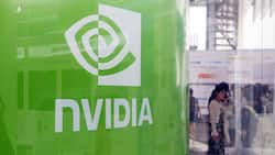 Nvidia-Stand an einer Konferenz in Shanghai im September 2024.