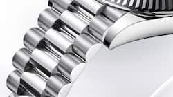 Das President-Band von Rolex in 950er-Platin.
