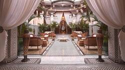 Das «Royal Mansur» in Casablanca erinnert an das Märchen «Tausendundeine Nacht».