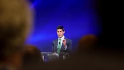 Kevin Warsh spricht an einem Anlass des Internationalen Währungsfonds (April 2025).