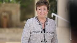 IWF-Chefin Kristalina Georgiewa am G7-Gipfel im italienischen Egnazia (14. Juni 2024).