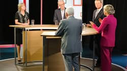 Barbara Heller, Swipra; Thomas A. MÃ¼ller, Raiffeisen; Dirk SchÃ¼tz, Bilanz; Ursula Nold, Migros; Rudolf Strahm, , Ex-PreisÃ¼berwacherBilanz Business Talk