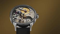 Hand Made 2 von Greubel Forsey: Ein einziger Uhrmacher benötigt über 5000 Arbeitsstunden für dieses mechanische Kunstwerk im Weissgoldgehäuse.